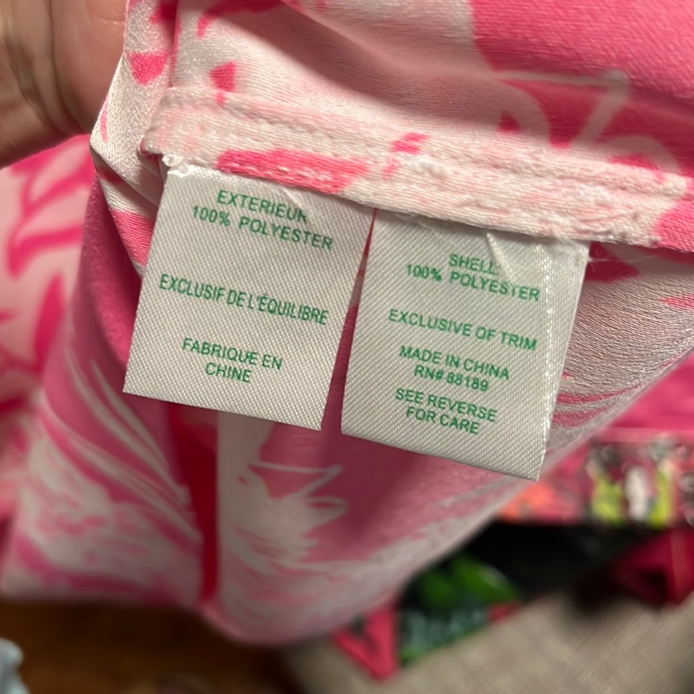 Lilly Pulitzer 🏝️ Nala Soft Shift Dress, Resort White Caliente, Size 6, Like New - Picture 7 of 7